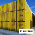 Газоблок Коттедж в Ижевске - Купить D400/D500 - Все блоки