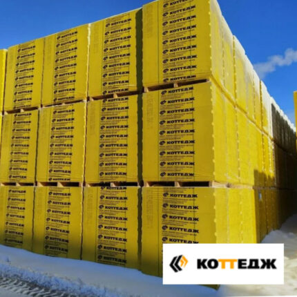 Газоблок Коттедж в Ижевске - Купить D400/D500 - Все блоки